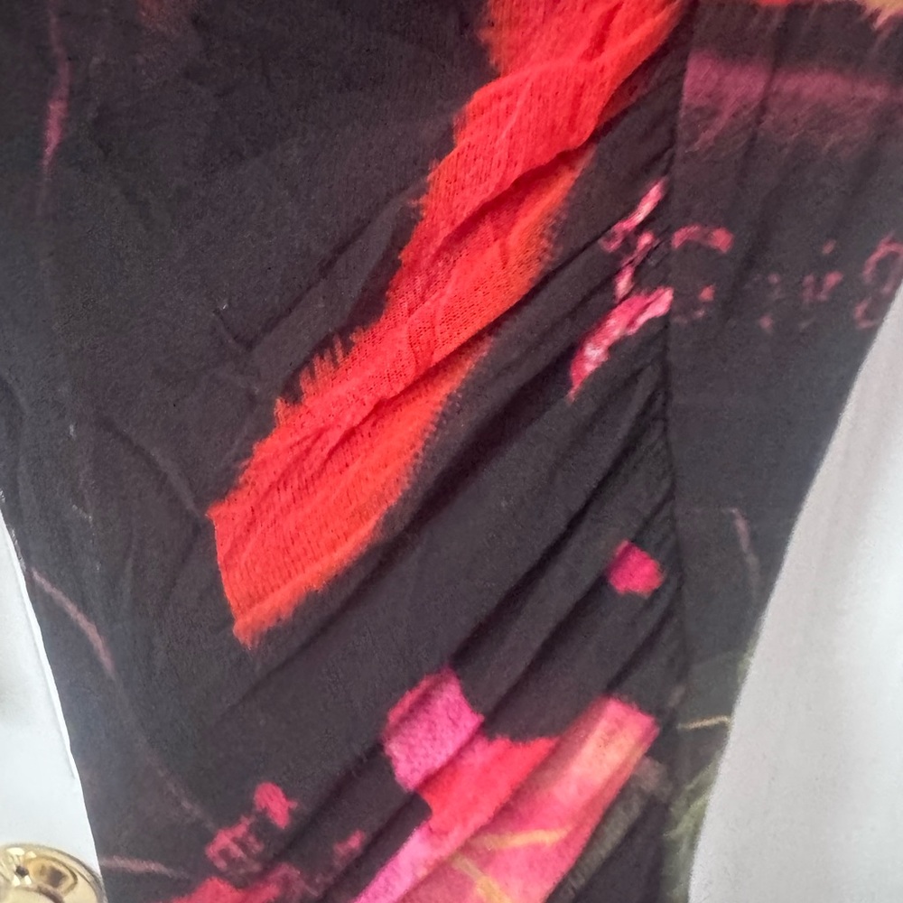 Jean Paul Gaultier Black and Pink Long Sleeve Dress - Picture 8 of 12